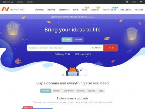 Namecheap İndirim Kodu ve Kupon screenshot