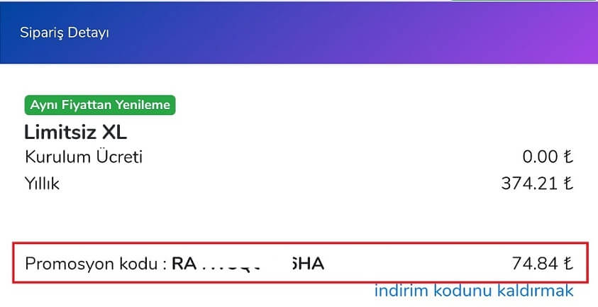 cenuta limitsiz hosting yuzde 20 indirim kodu