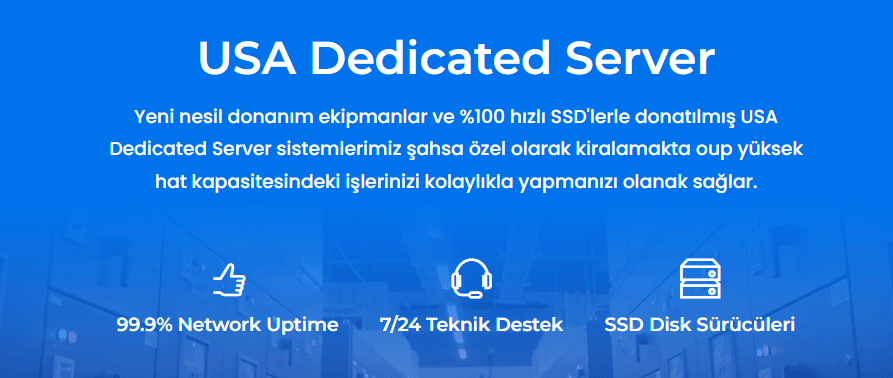 Burtinet USA Dedicated Server